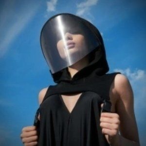 Black Haught Hood - Shield Hood For Adults